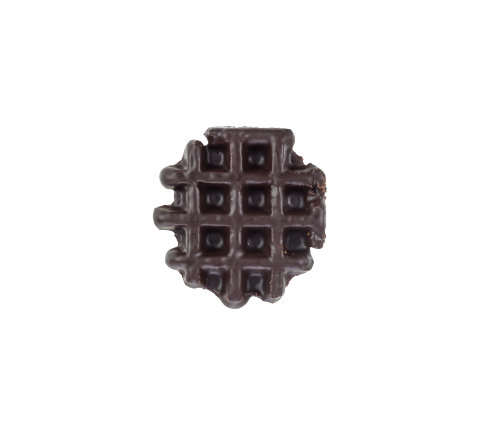 Chocolate sugar waffle